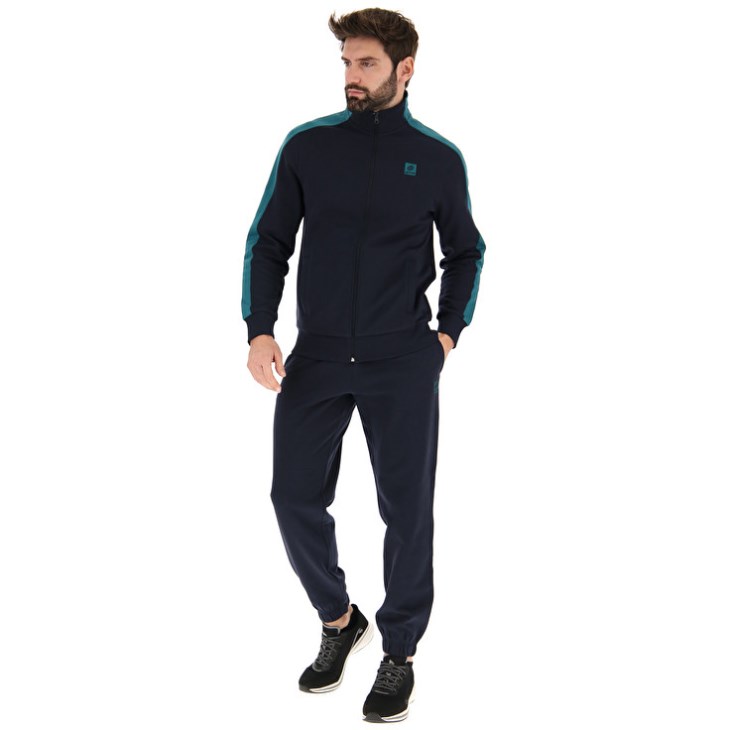 Men Lotto More VII Tracksuits Black | KZ993829C6