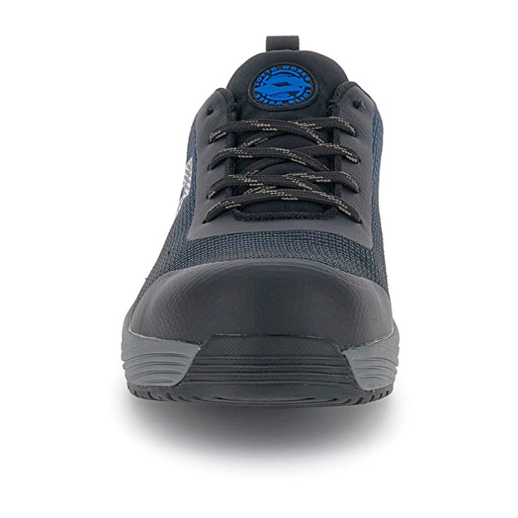 Men Lotto Move 400 S1PL SR HRO Sports Shoes Black / Blue | VZ792369V0
