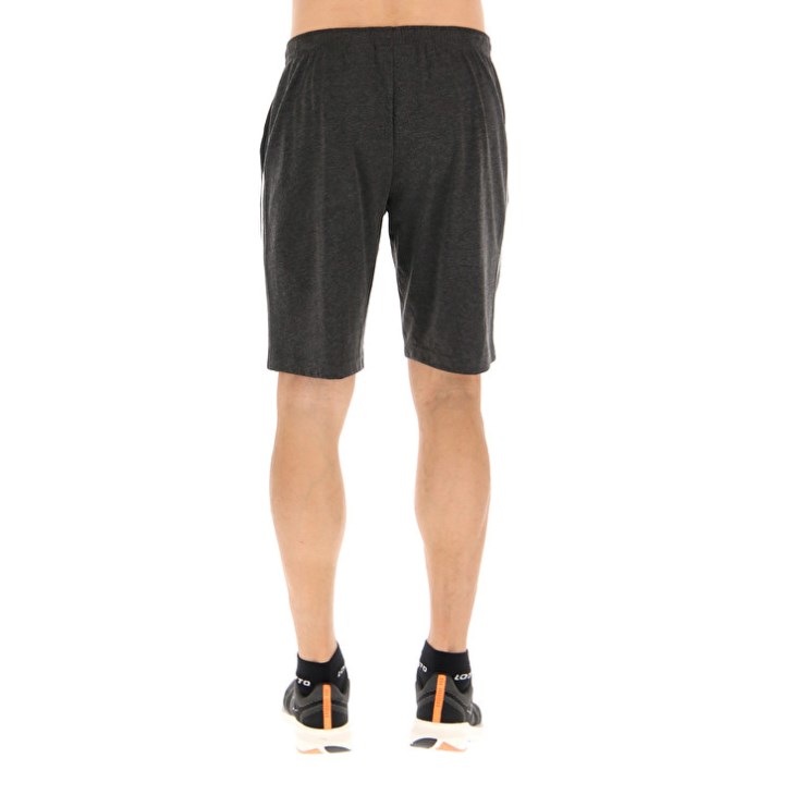 Men Lotto Msc Bermuda II MEL Shorts Dark Grey | WM419241N3