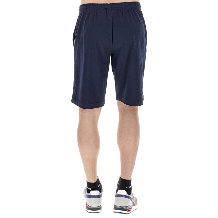 Men Lotto Msc Bermuda II Shorts Navy Blue | QJ170387E2