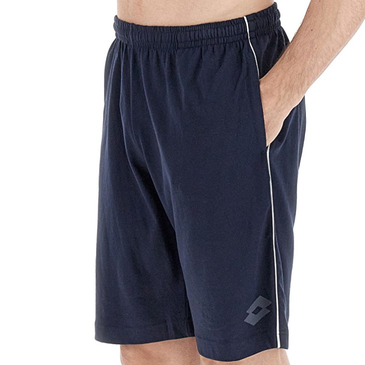 Men Lotto Msc Bermuda II Shorts Navy Blue | QJ170387E2