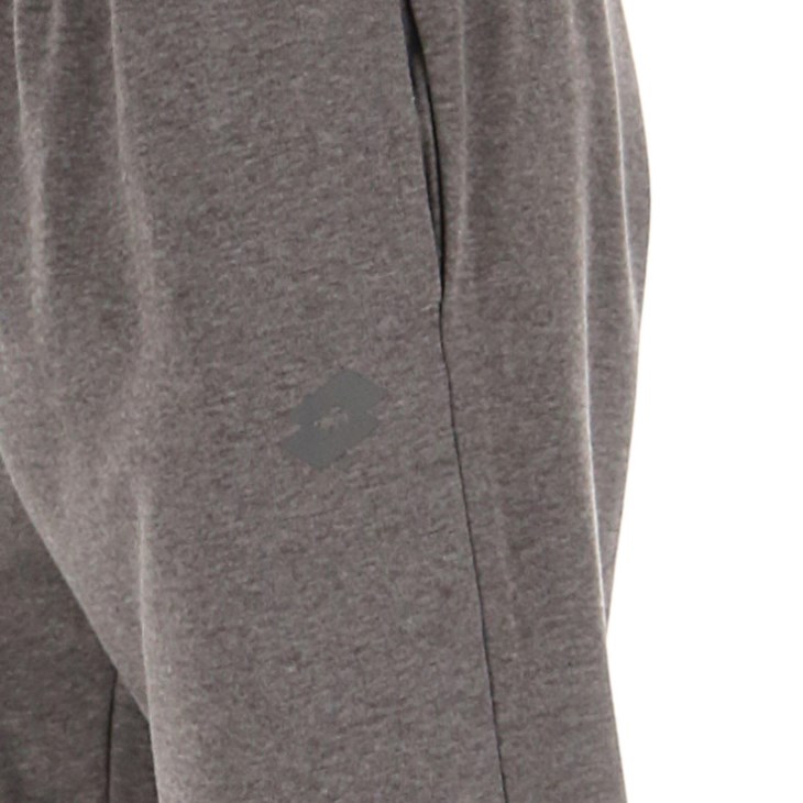 Men Lotto Msc Cuff RIB MEL Pants Grey | NN433983Z7