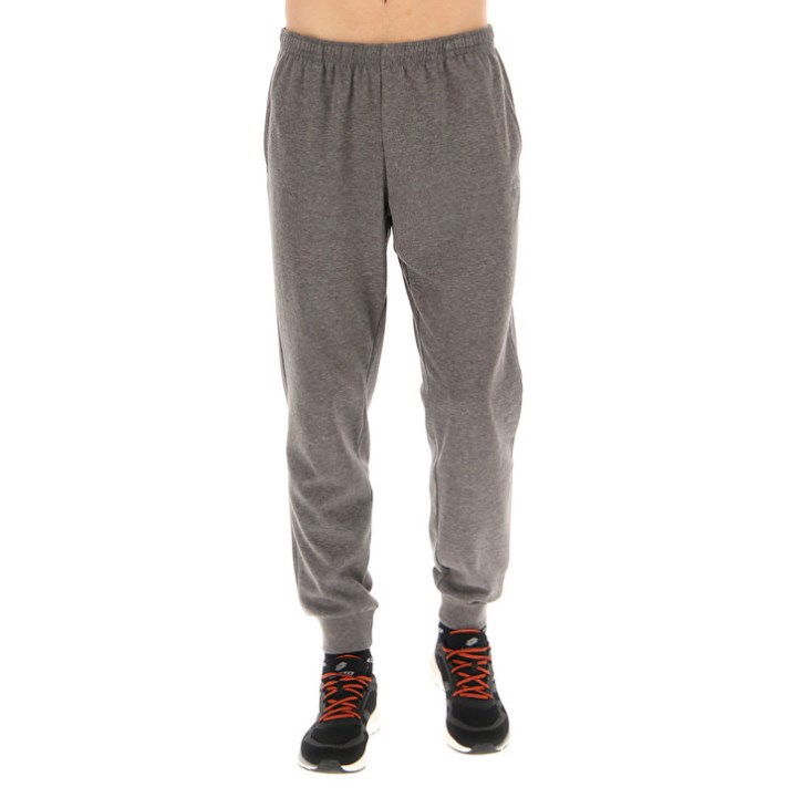 Men Lotto Msc Cuff RIB MEL Pants Grey | NN433983Z7