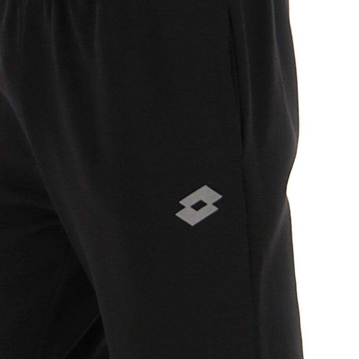 Men Lotto Msc Cuff RIB Pants Black | XK195069S9