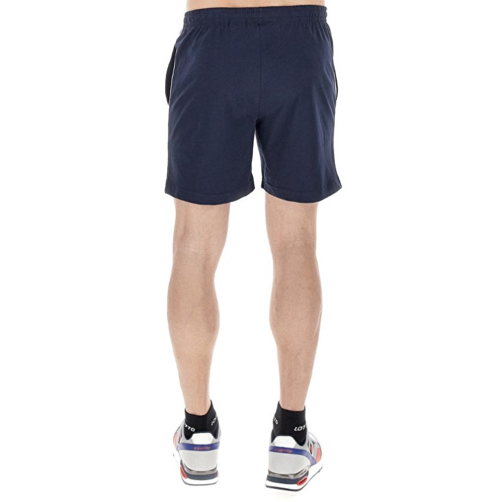 Men Lotto Msc II Shorts Navy Blue | GV425702E2