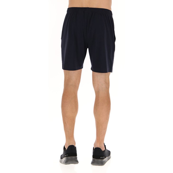 Men Lotto Msc Sports Shorts Black | WJ489448F3
