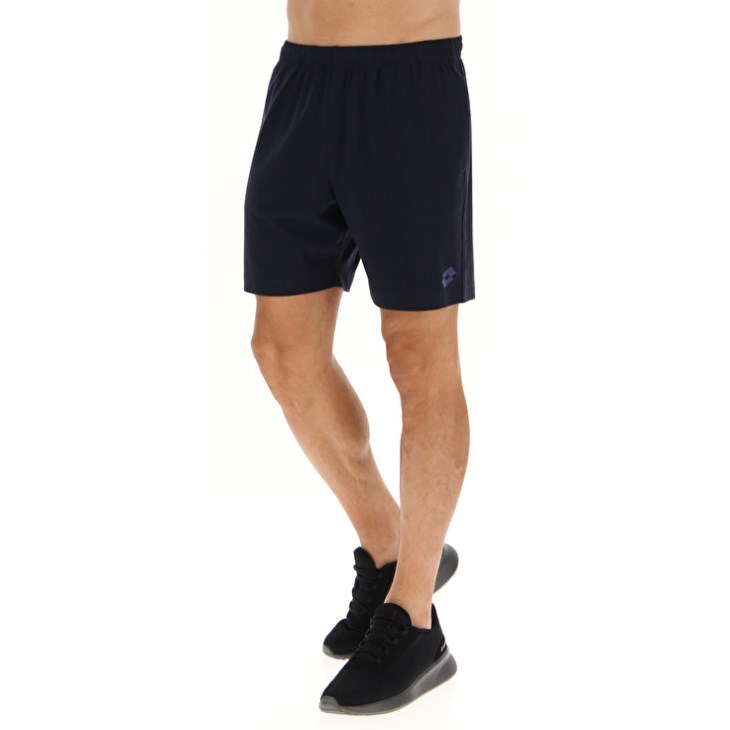Men Lotto Msc Sports Shorts Black | WJ489448F3