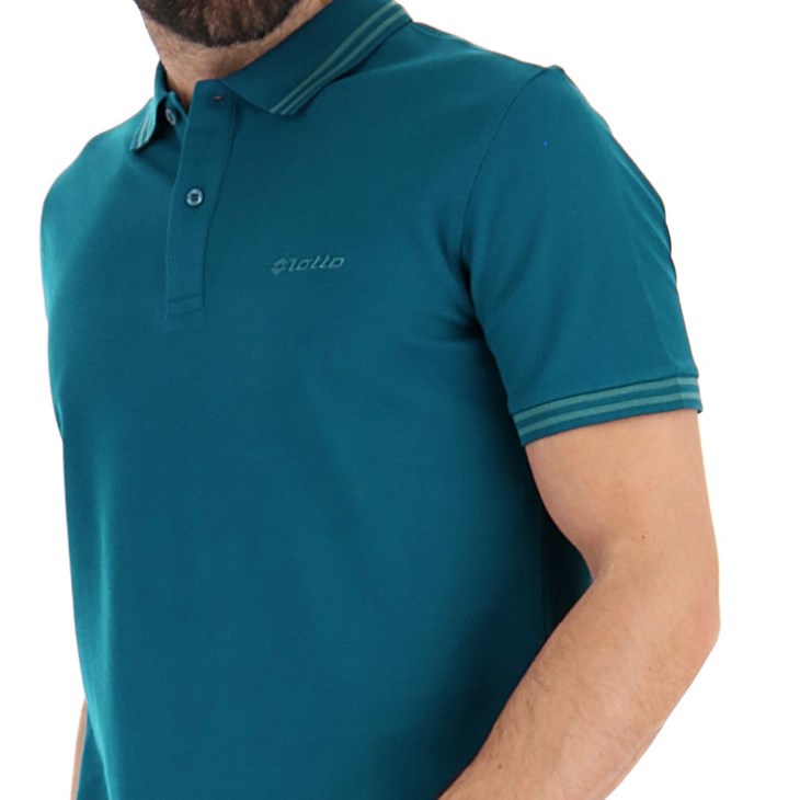 Men Lotto Polo Classica Polo Shirts Blue / Blue | WD337253N3