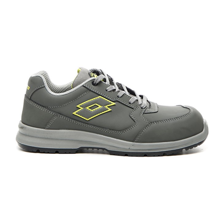 Men Lotto Race 200 S3 AN Safety Shoes Olive | KZ194239Q0
