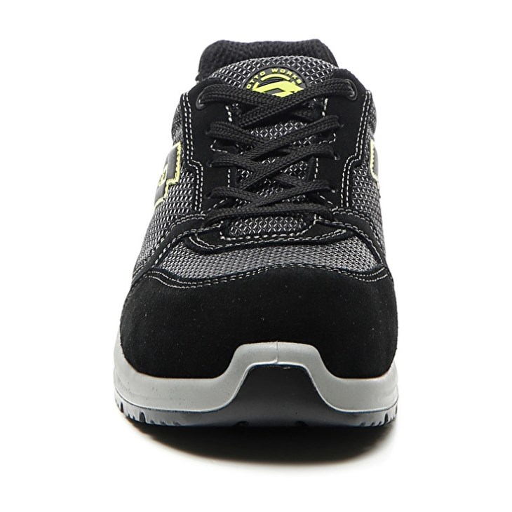 Men Lotto Race 250 S1P SD Safety Shoes Black / Green | SP851385K6