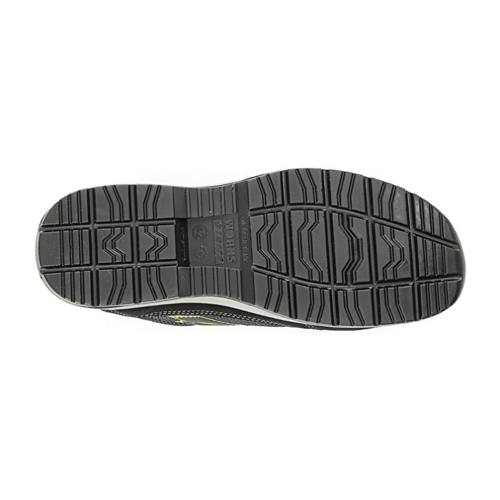 Men Lotto Race 250 S1P SD Safety Shoes Black / Green | SP851385K6