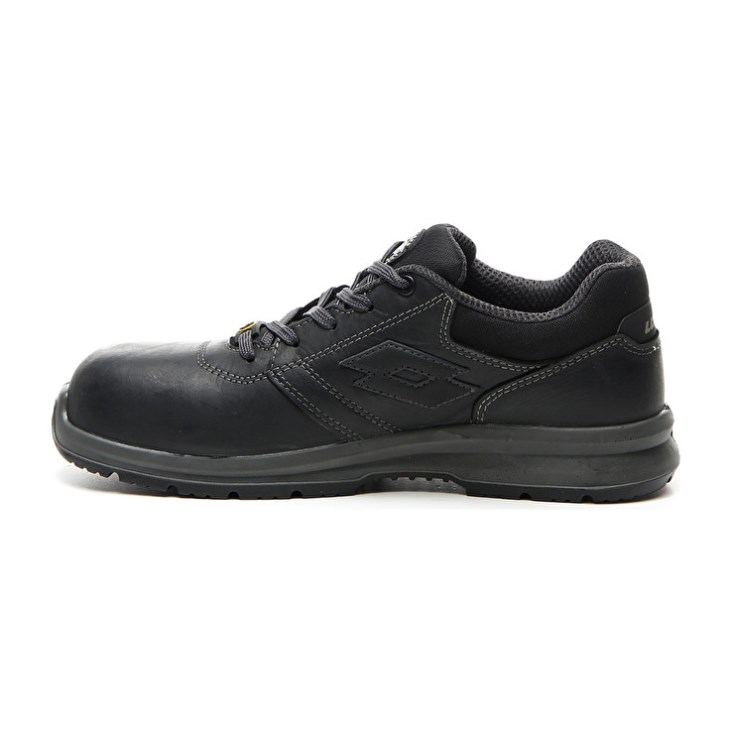 Men Lotto Race 400 ESD S3 CH Safety Shoes Black | YJ879207D2
