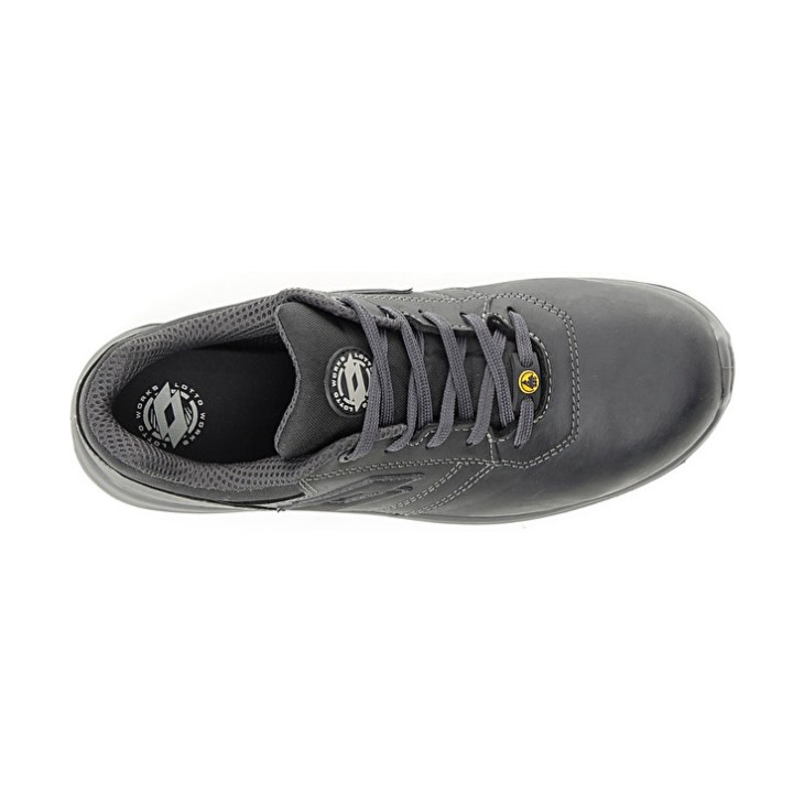 Men Lotto Race 400 ESD S3 CH Safety Shoes Black | YJ879207D2