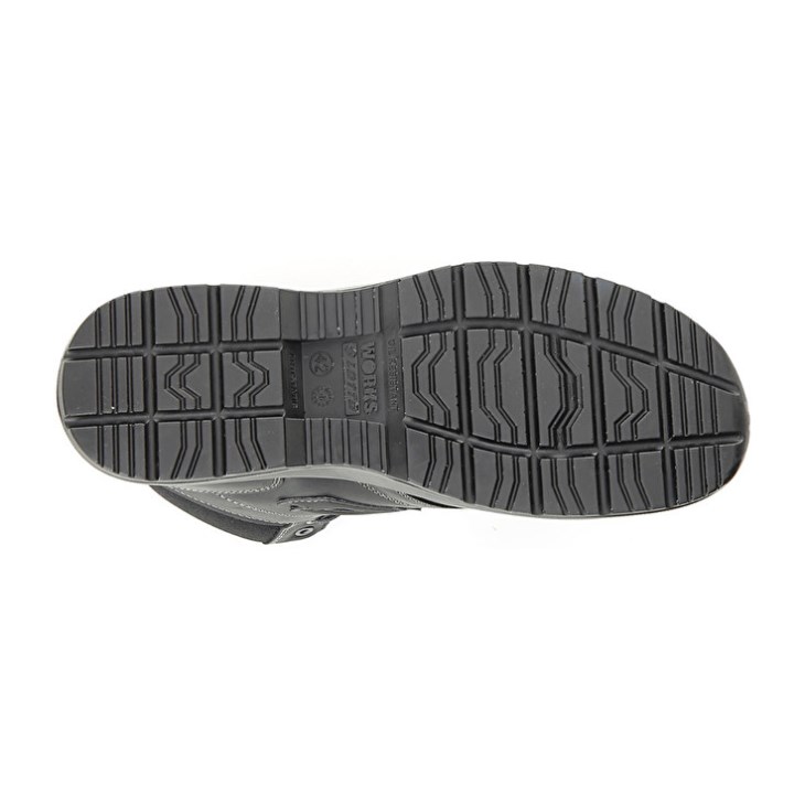 Men Lotto Race 400 Mid ESD S3 CH Safety Shoes Black | KR354475Z6
