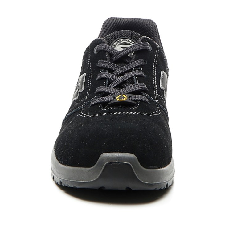 Men Lotto Race 401 ESD S1P SD Safety Shoes Black | ST608350F7