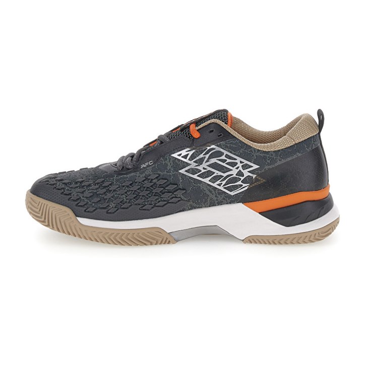 Men Lotto Raptor Hyperpulse 100 II CLY Tennis Shoes Grey | HI853635R0