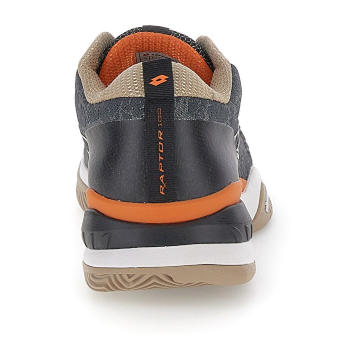 Men Lotto Raptor Hyperpulse 100 II CLY Tennis Shoes Grey | HI853635R0