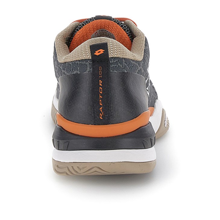Men Lotto Raptor Hyperpulse 100 II SPD Tennis Shoes Grey | IK925532A9