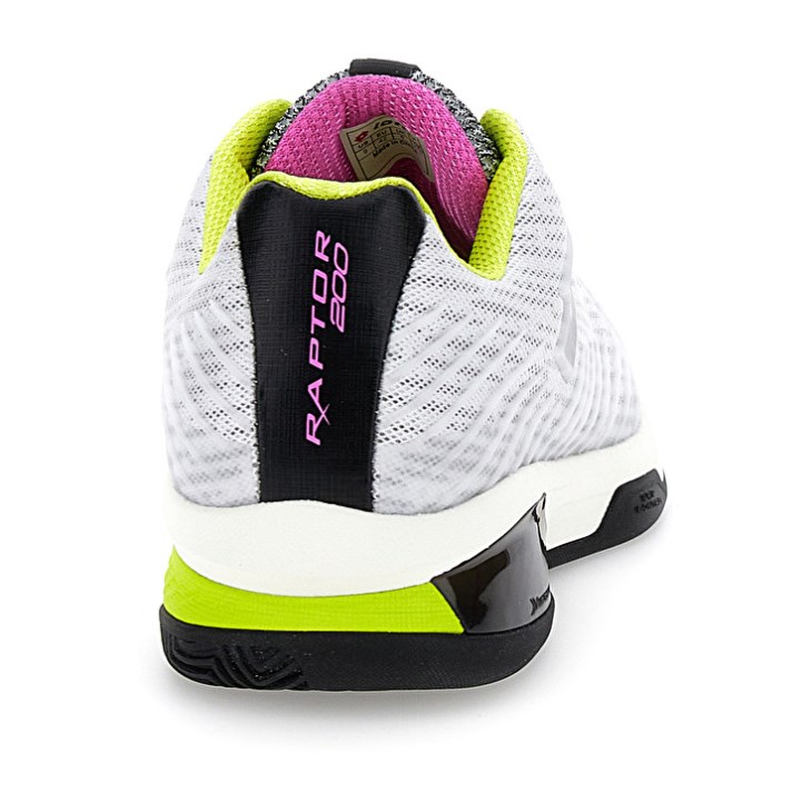 Men Lotto Raptor Hyperpulse 200 CLY Tennis Shoes White | FF037883W2