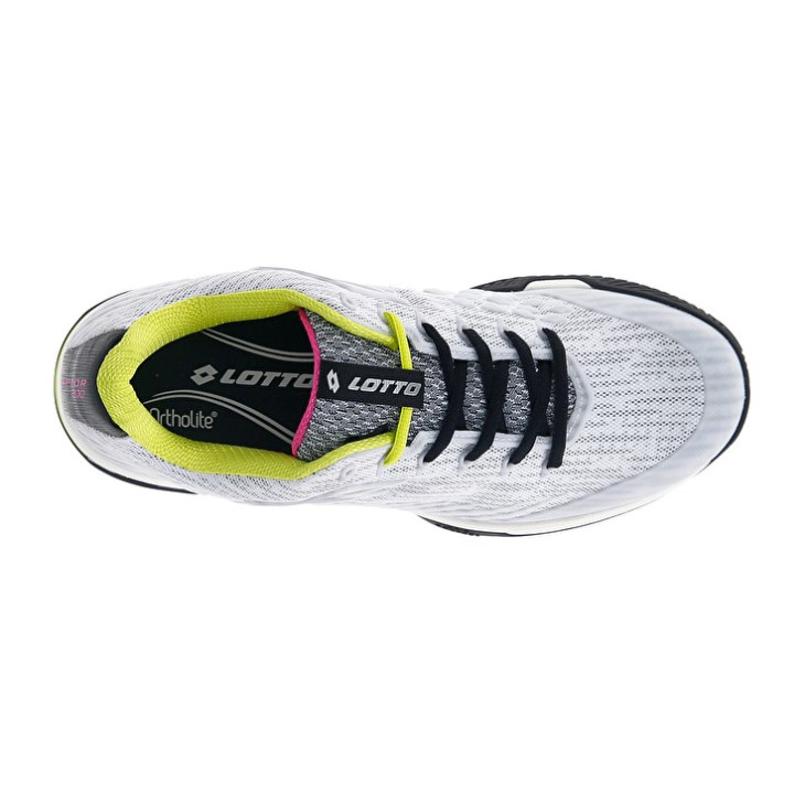 Men Lotto Raptor Hyperpulse 200 CLY Tennis Shoes White | FF037883W2