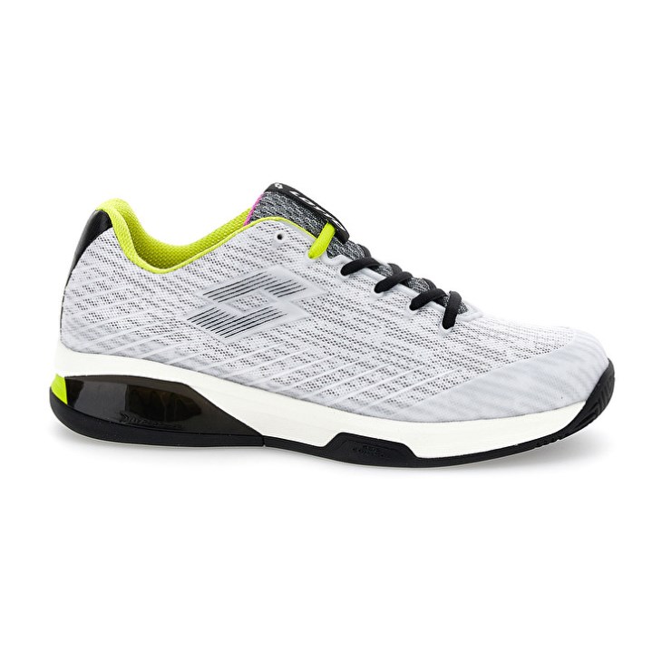 Men Lotto Raptor Hyperpulse 200 CLY Tennis Shoes White | FF037883W2
