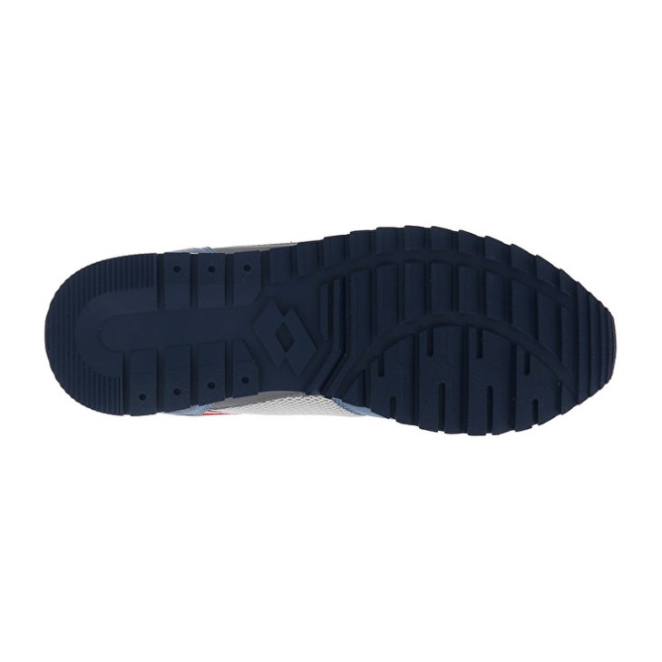 Men Lotto Runner Plus '95 AMF V Running Shoes Grey / Blue / Blue | FX378247A7