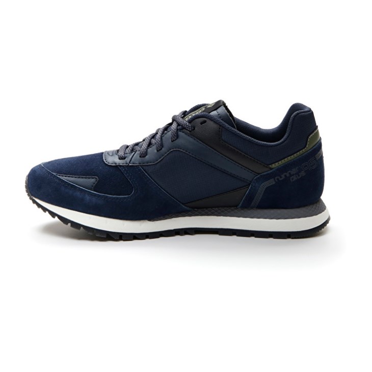 Men Lotto Runner Plus '95 IV SUE Running Shoes Dark Blue / Black | XA643114E3