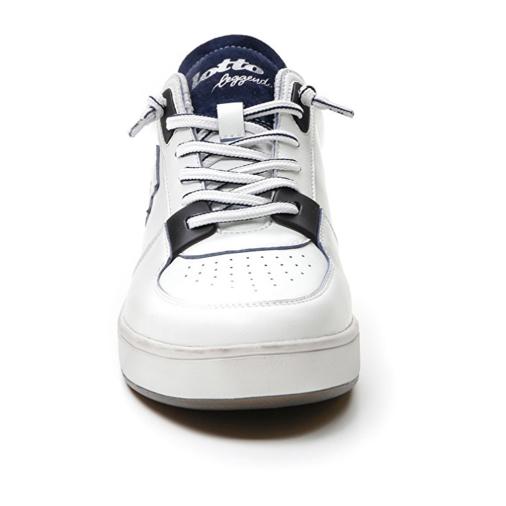 Men Lotto Signature Edge Sneakers White / Blue | MA040914N7