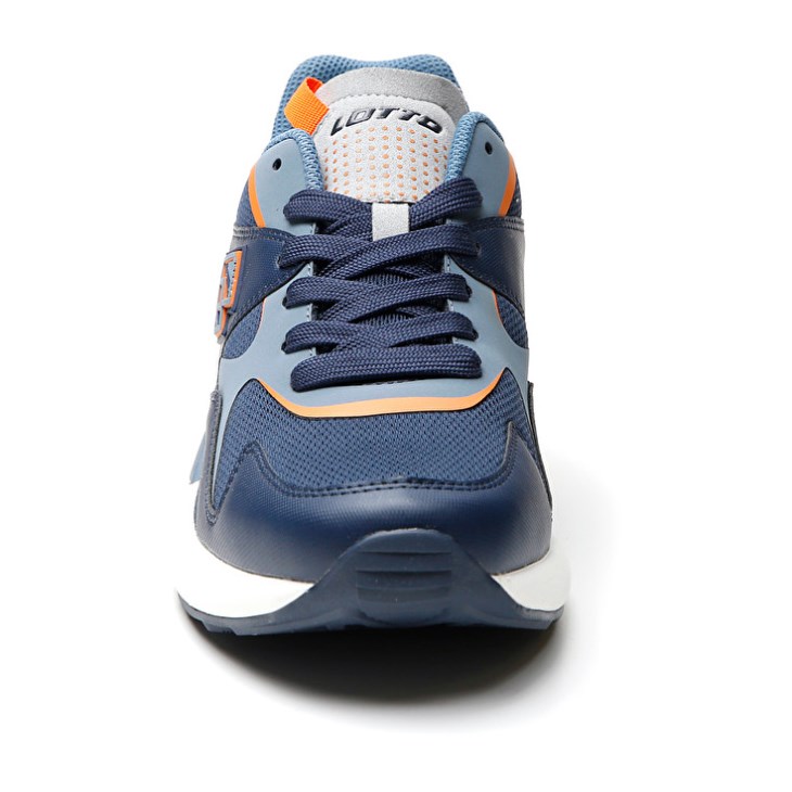 Men Lotto Sirius '95 AMF II Sneakers Blue / Blue / Grey | TM468056G0