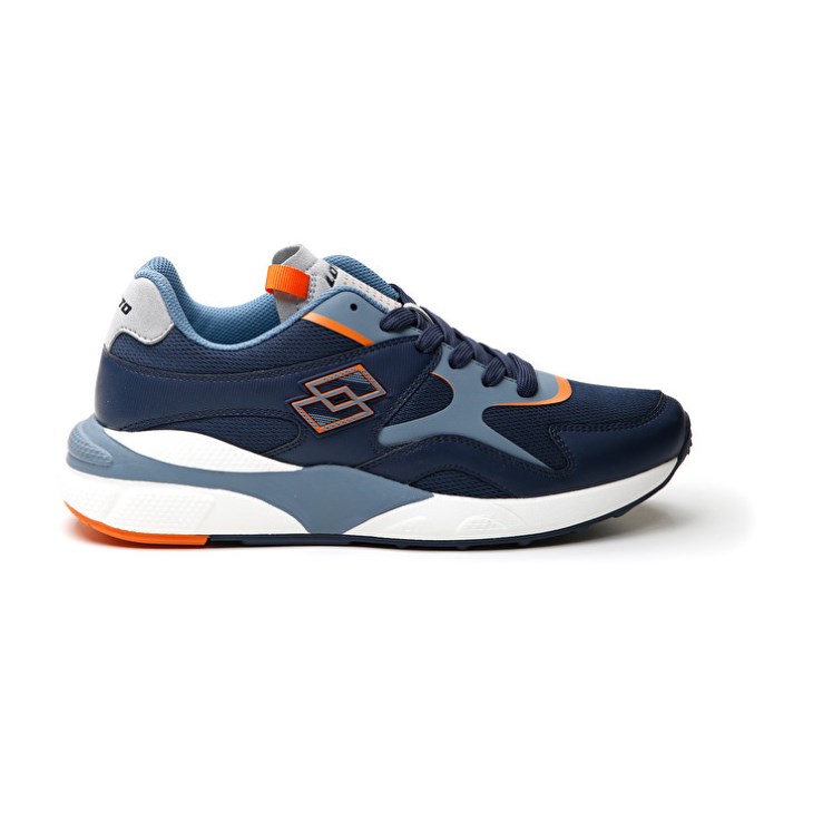 Men Lotto Sirius '95 AMF II Sneakers Blue / Blue / Grey | TM468056G0