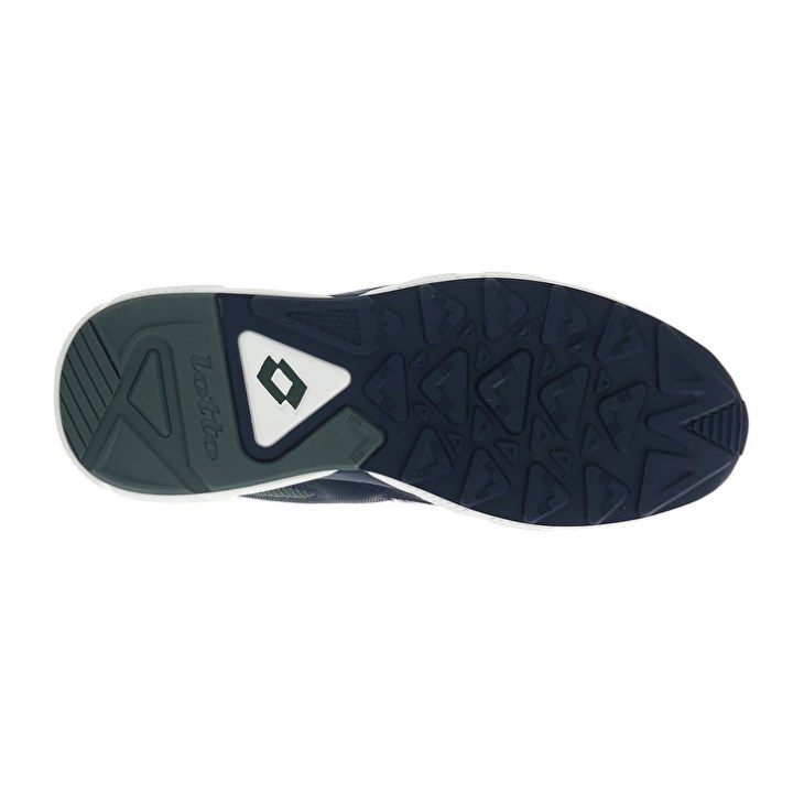 Men Lotto Sirius '95 AMF Sneakers Dark Blue / Dark Green / Gold | ZX926122S3