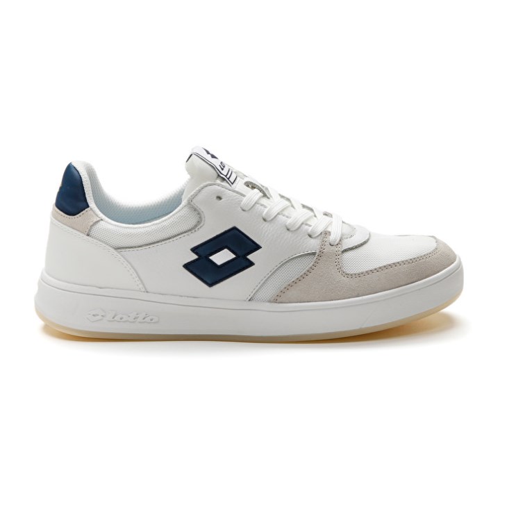 Men Lotto Sk-b 360 AMF Sneakers White / Blue | MI832513P4