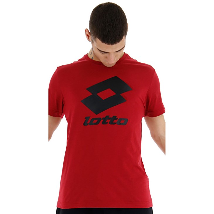 Men Lotto Smart II JS T Shirts Red | SO299289Q5