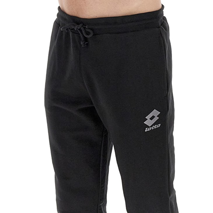 Men Lotto Smart IV 1 Pants Black | BP831573Q6