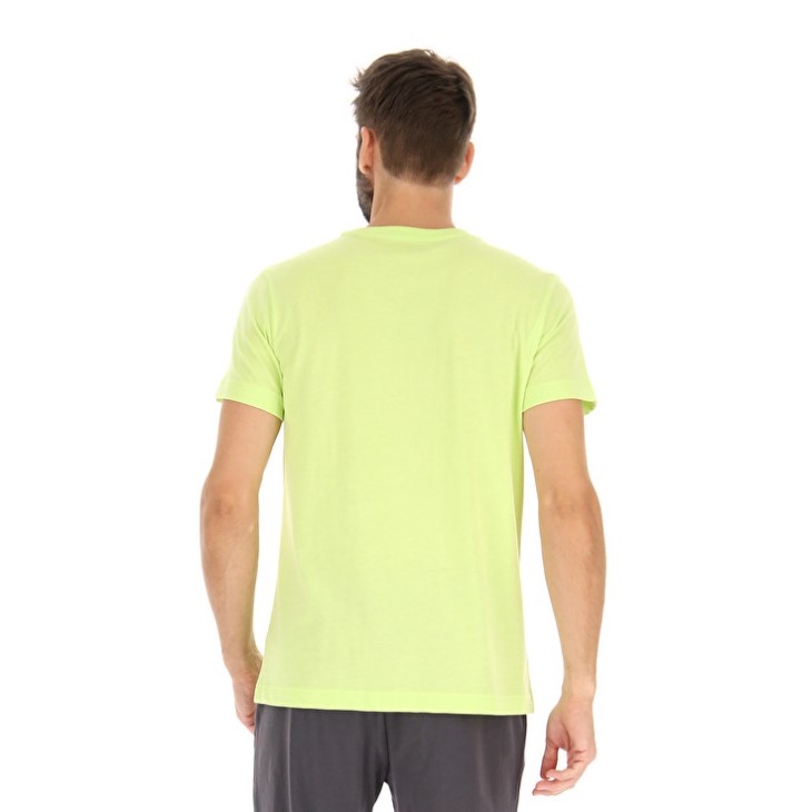 Men Lotto Smart IV 1 T Shirts Yellow | EJ017921H7