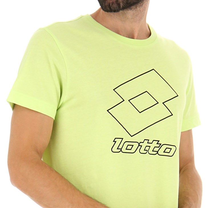Men Lotto Smart IV 1 T Shirts Yellow | EJ017921H7