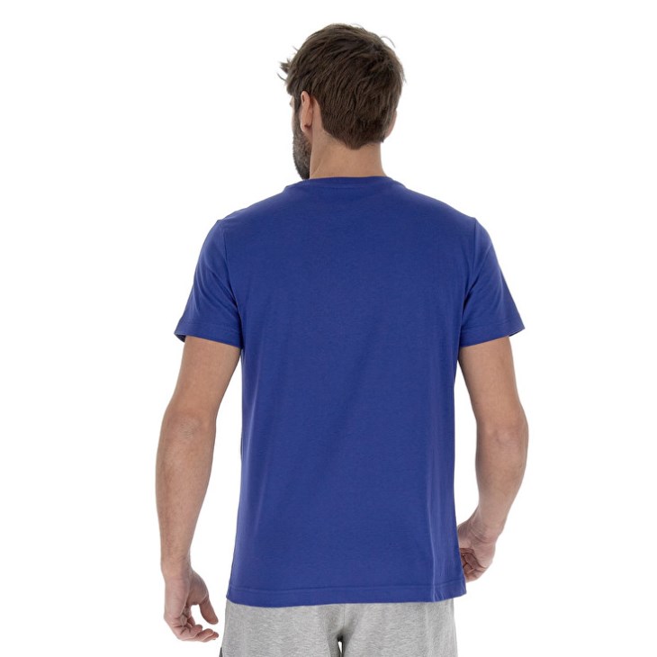 Men Lotto Smart IV 2 T Shirts Blue | QS364526M6