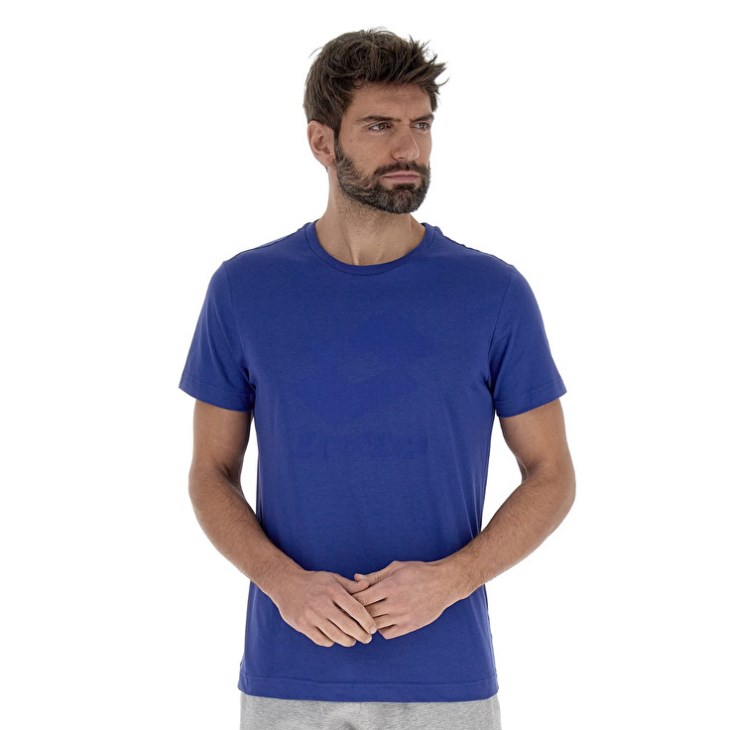 Men Lotto Smart IV 2 T Shirts Blue | QS364526M6
