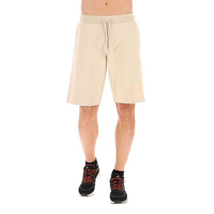 Men Lotto Smart IV Bermuda 2 Shorts Beige | JM676157G9