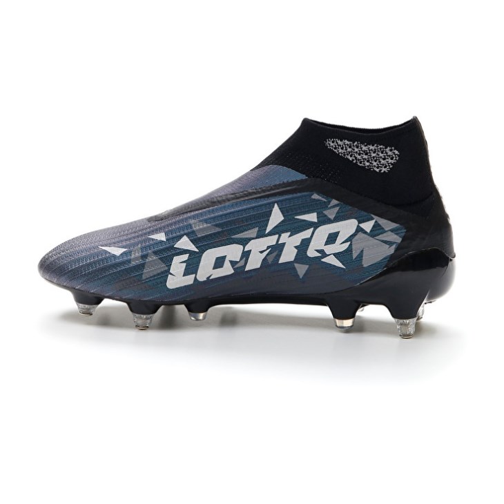 Men Lotto Solista 100 IV Gravity SGX Football Boots Dark Grey | SA230123S9