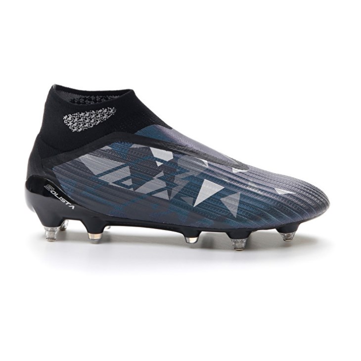 Men Lotto Solista 100 IV Gravity SGX Football Boots Dark Grey | SA230123S9