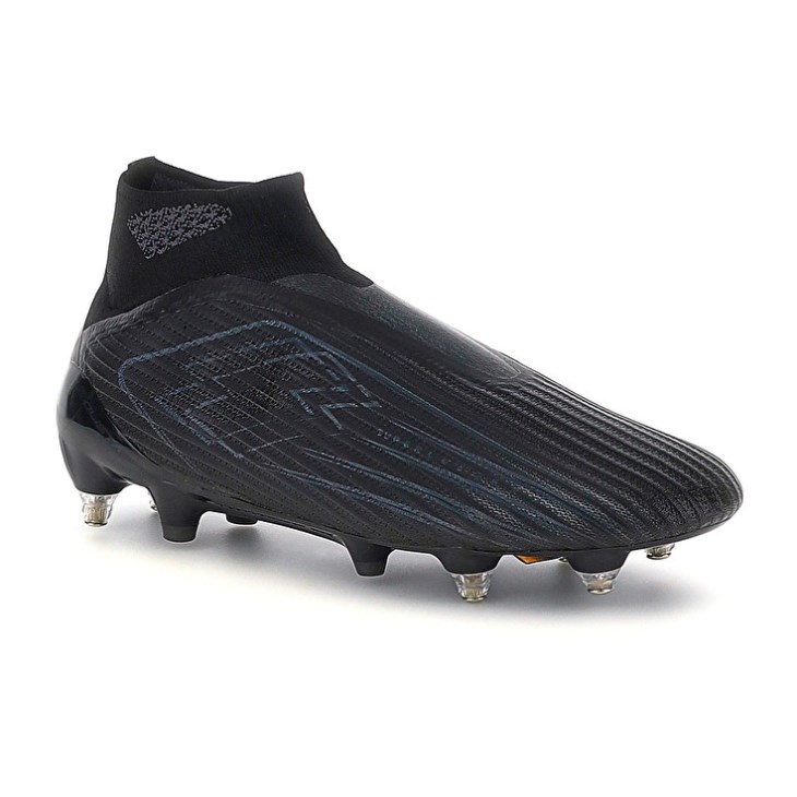Men Lotto Solista 100 VIII Gravity SGX Soccer Shoes Black | FK623022F9