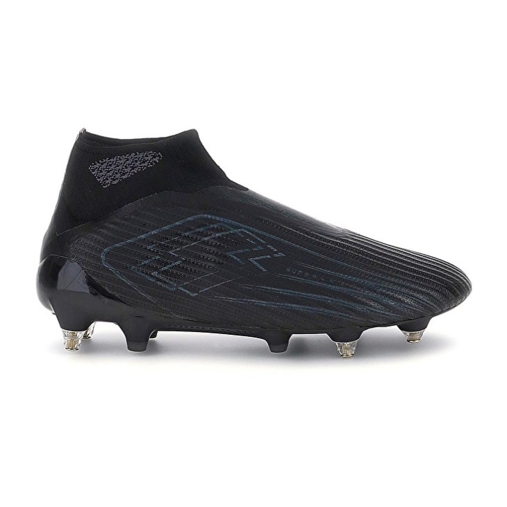 Men Lotto Solista 100 VIII Gravity SGX Soccer Shoes Black | FK623022F9