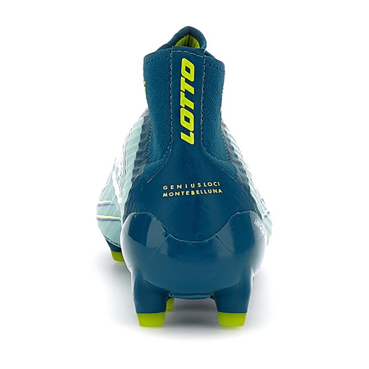 Men Lotto Solista 100 VII Gravity FG Football Boots Turquoise | MT634993W2