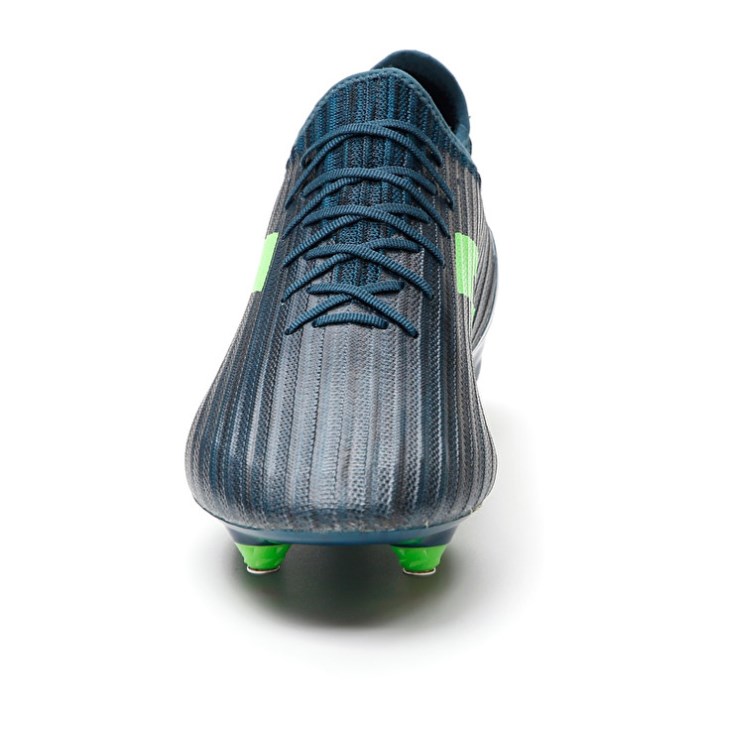 Men Lotto Solista 200 III SG 6 Football Boots Navy Blue / Green | UA099089F2