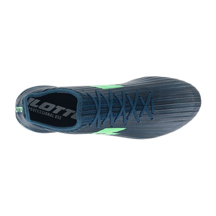 Men Lotto Solista 200 III SG 6 Football Boots Navy Blue / Green | UA099089F2