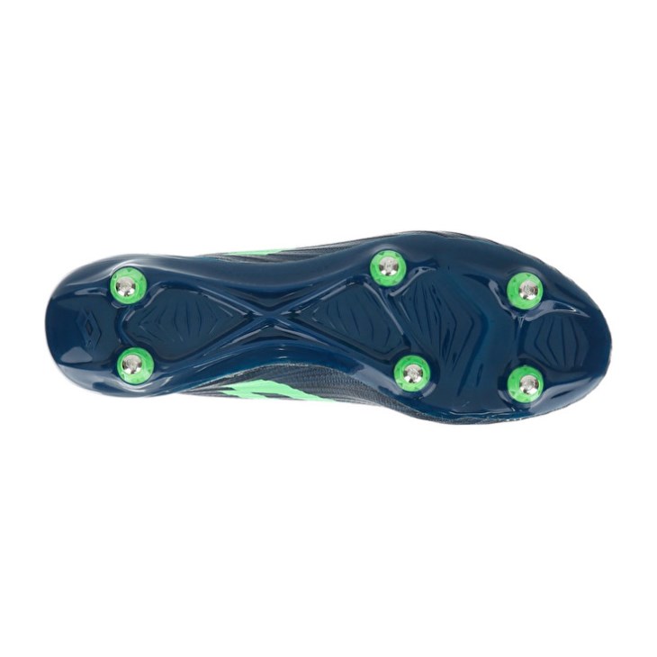Men Lotto Solista 200 III SG 6 Football Boots Navy Blue / Green | UA099089F2