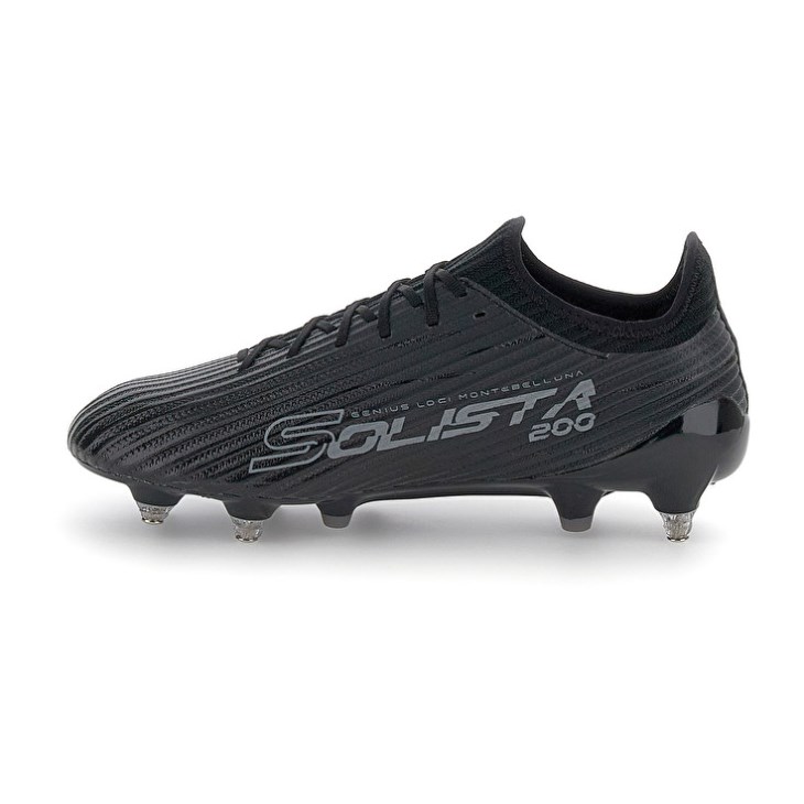 Men Lotto Solista 200 Ix SGX Soccer Shoes Dark Grey | QJ362786K1