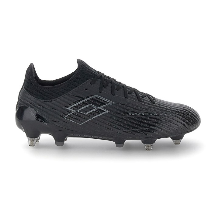Men Lotto Solista 200 Ix SGX Soccer Shoes Dark Grey | QJ362786K1