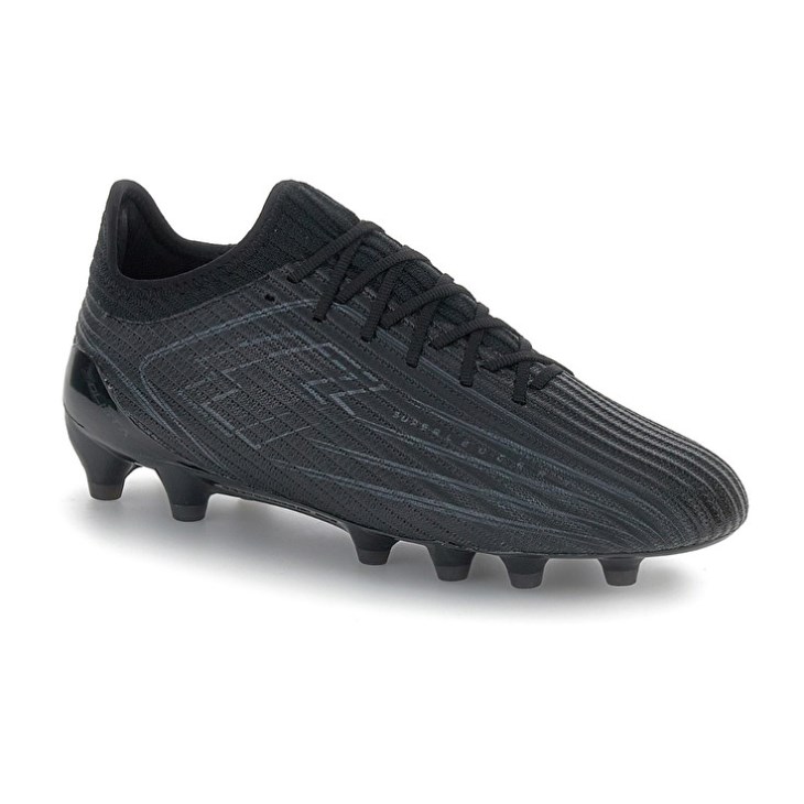 Men Lotto Solista 200 VIII FG Football Boots Black | VB978087Z4